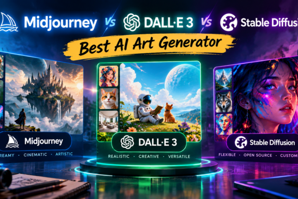Midjourney vs DALL-E 3 vs Stable Diffusion: Best AI Art Generator