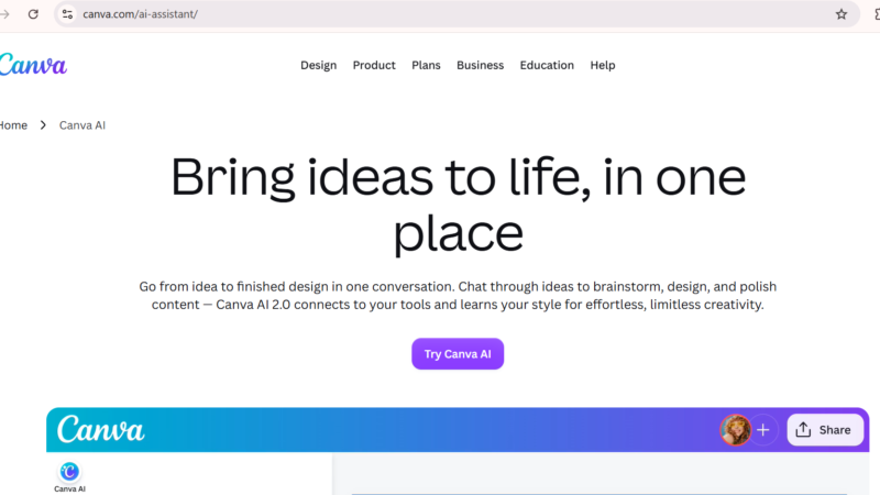Canva AI Every Magic Studio Feature Explained (Free vs Pro) screenshot
