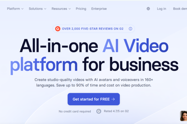 Synthesia – Free AI Avatar Video Platform