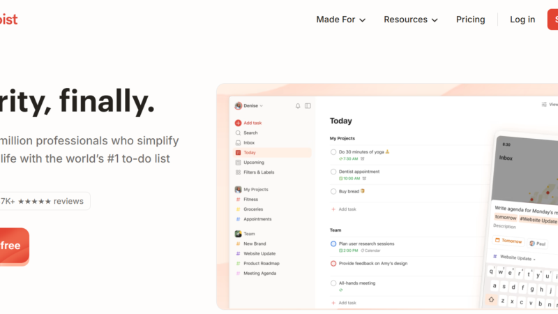 Todoist AI Review 2026: Features, Pricing & MCP Guide screenshot