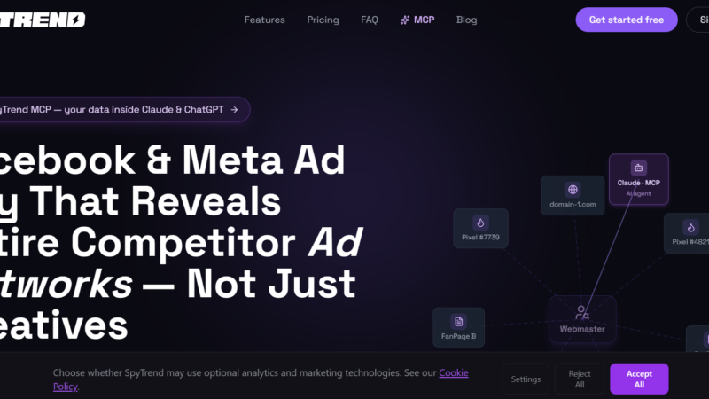 SpyTrend Review 2026: Best Meta & TikTok Ad Spy Tool screenshot